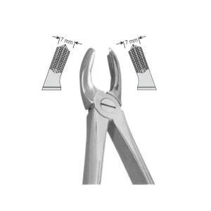 EXTRACTION FOCEPS STANDARD ENGLISH PATTERN