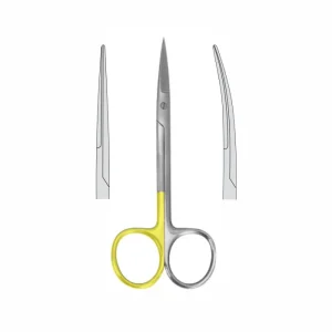 SCISSORS WITH TUNGSTEN CARBIDE INSERTS