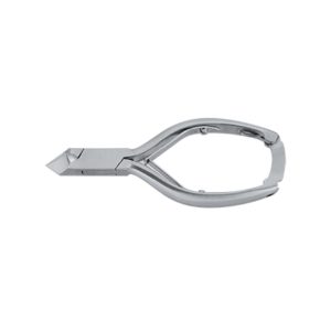 Toe Nail Cutter Moon Shaped With Back Lock Stainless Steel