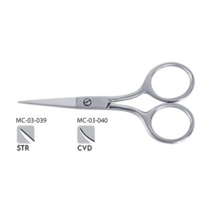 Nail Scissors Black Glitter Coating