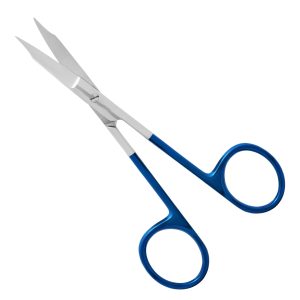 Serrated Razor Sharp Scissors, Curved